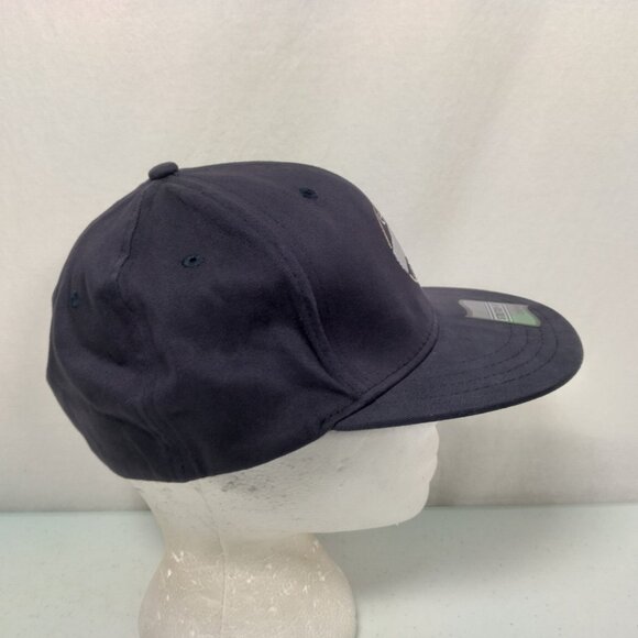Goose Island Beer Co Cap Hat Adult One Size Blue Twill Cotton Stretch Fitted New - Picture 8 of 11